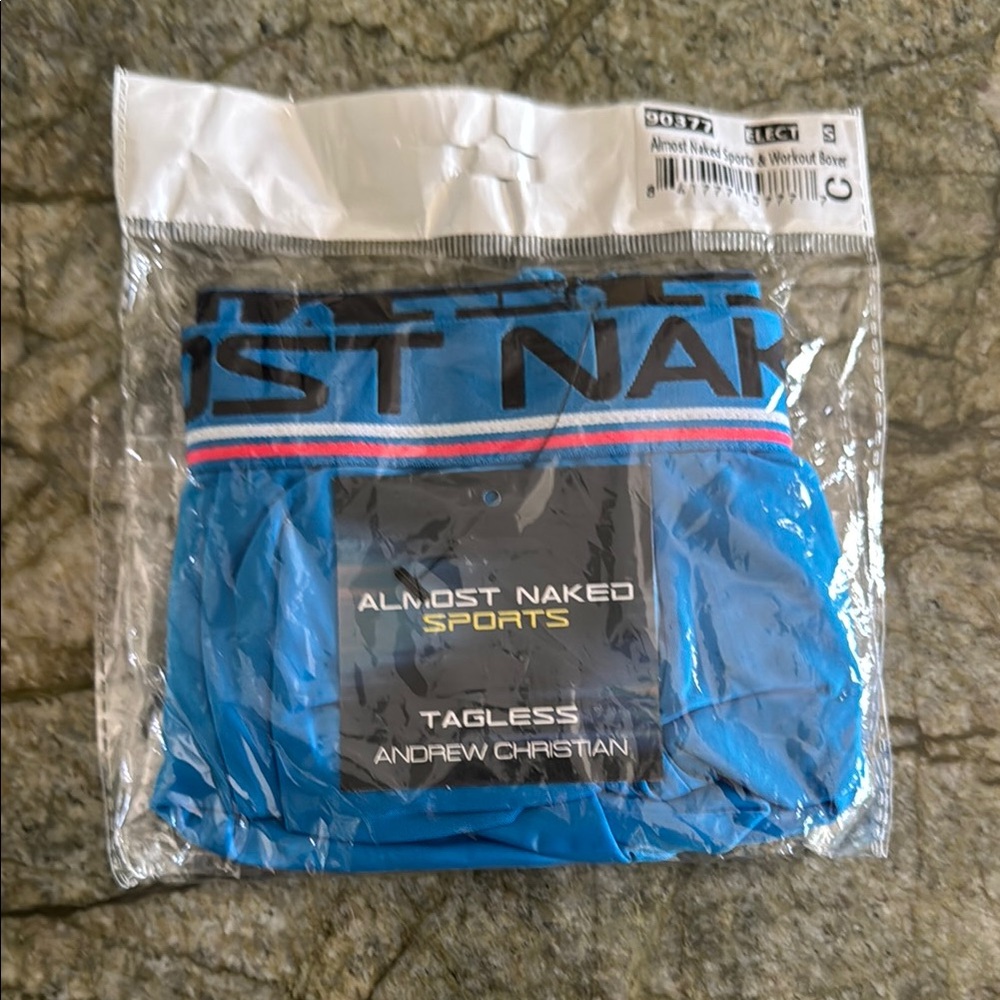 Andrew Christian Blue Boxer Briefs Vibrant Comfort